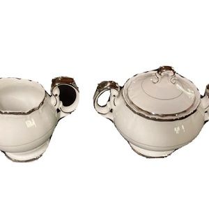 Harmony House Sugar Bowl and Creamer